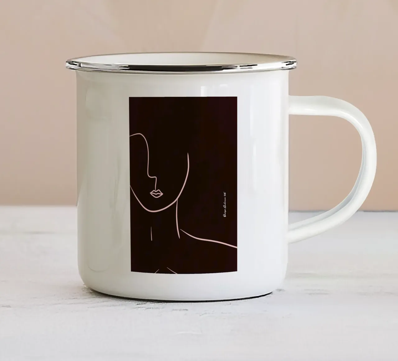 Murmur of Dawn tazza in smalto da Mike Leymi