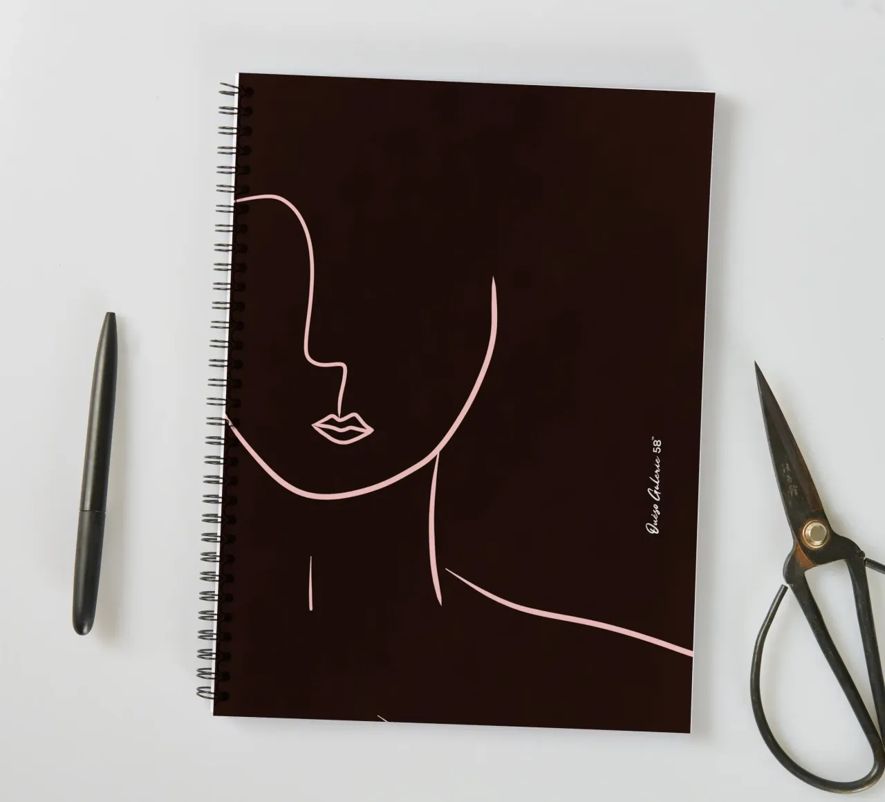 Murmur of Dawn spiral notebook by Mike Leymi