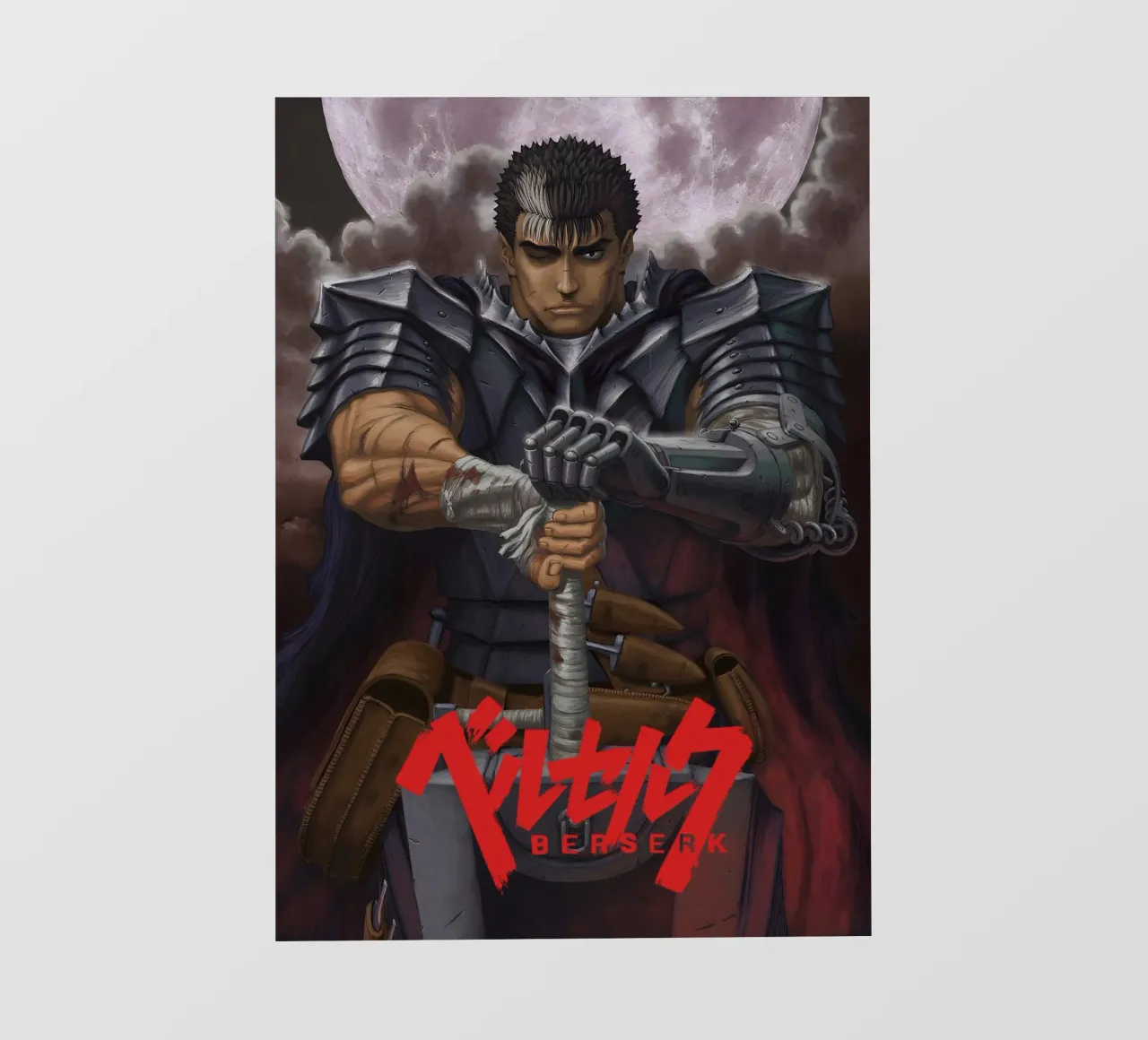 Guts Berserk pellicola backlit da CreativeStudio