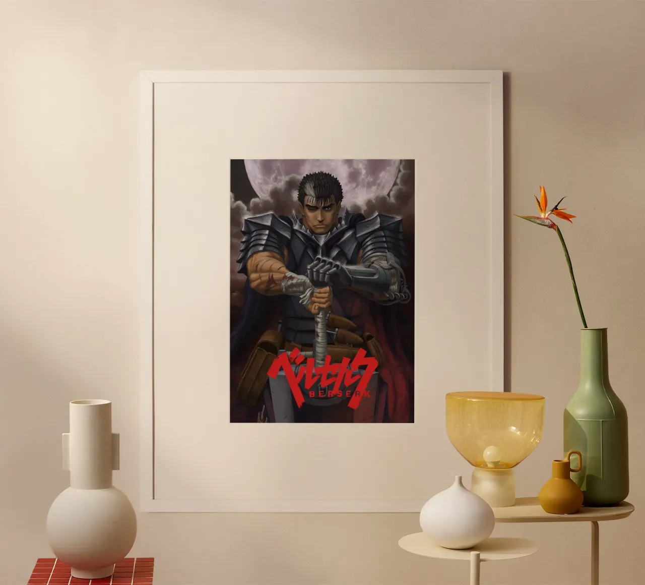 Guts Berserk carta hahnemühle da CreativeStudio