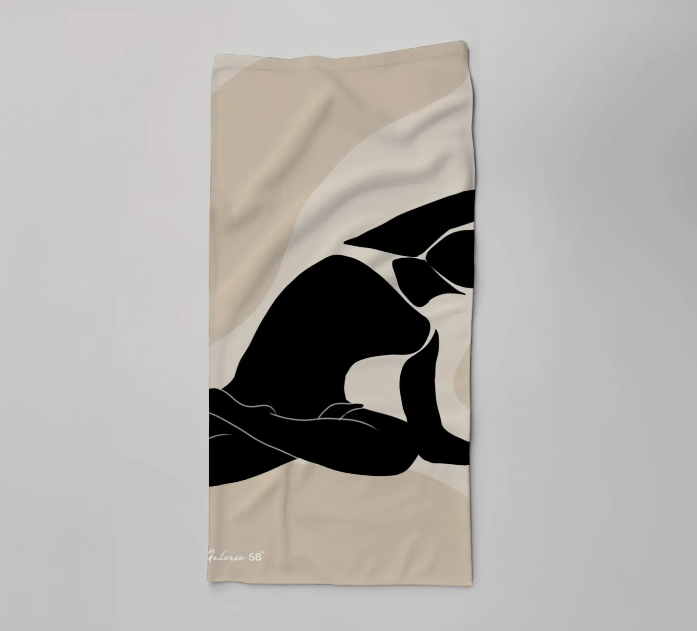 Sublime Drift badhanddoek van Mike Leymi