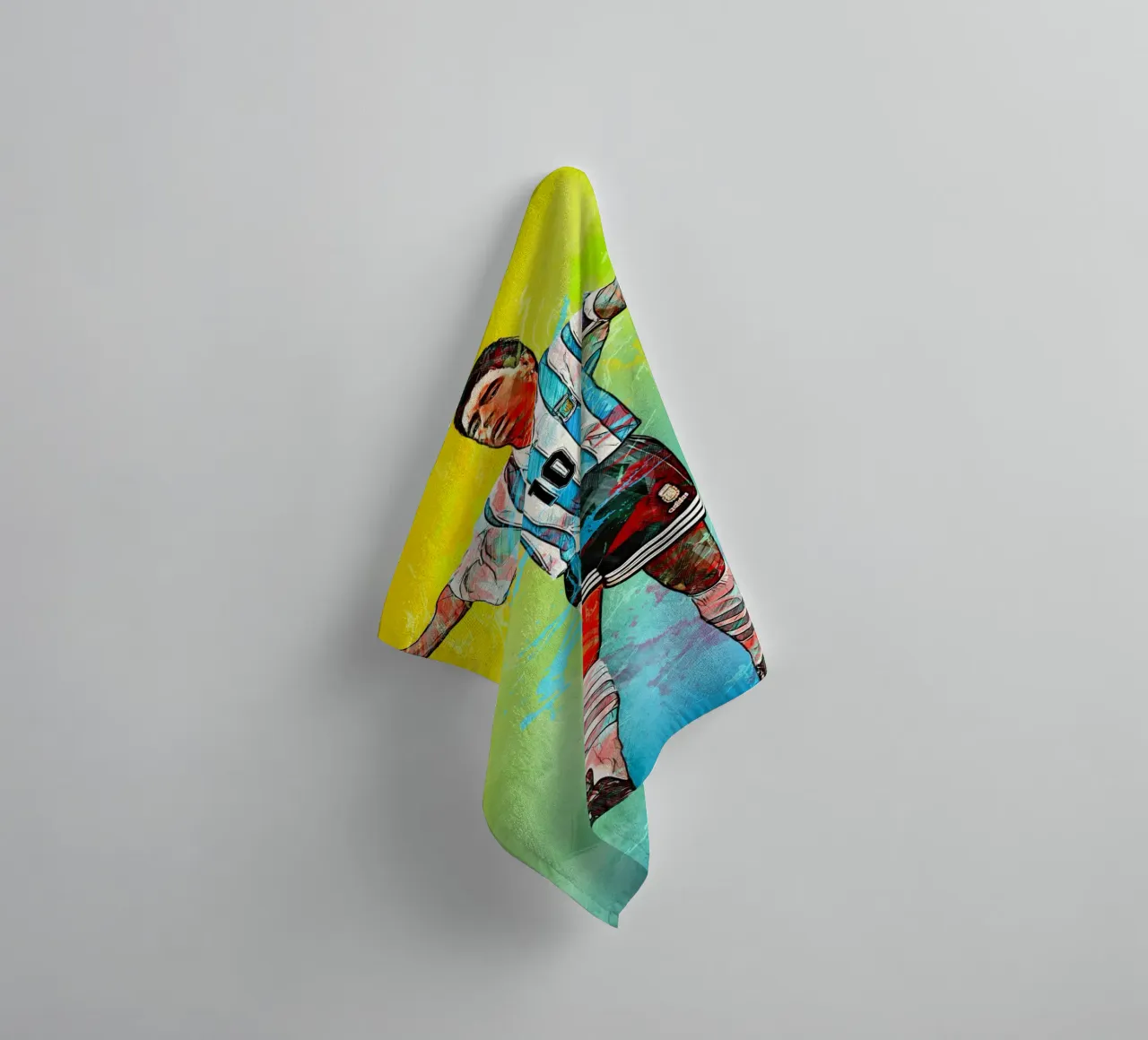 Diego Maradona towel by tenten