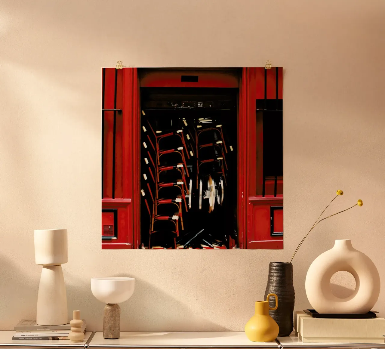 Quiet Chairs poster da Sophie Etchart