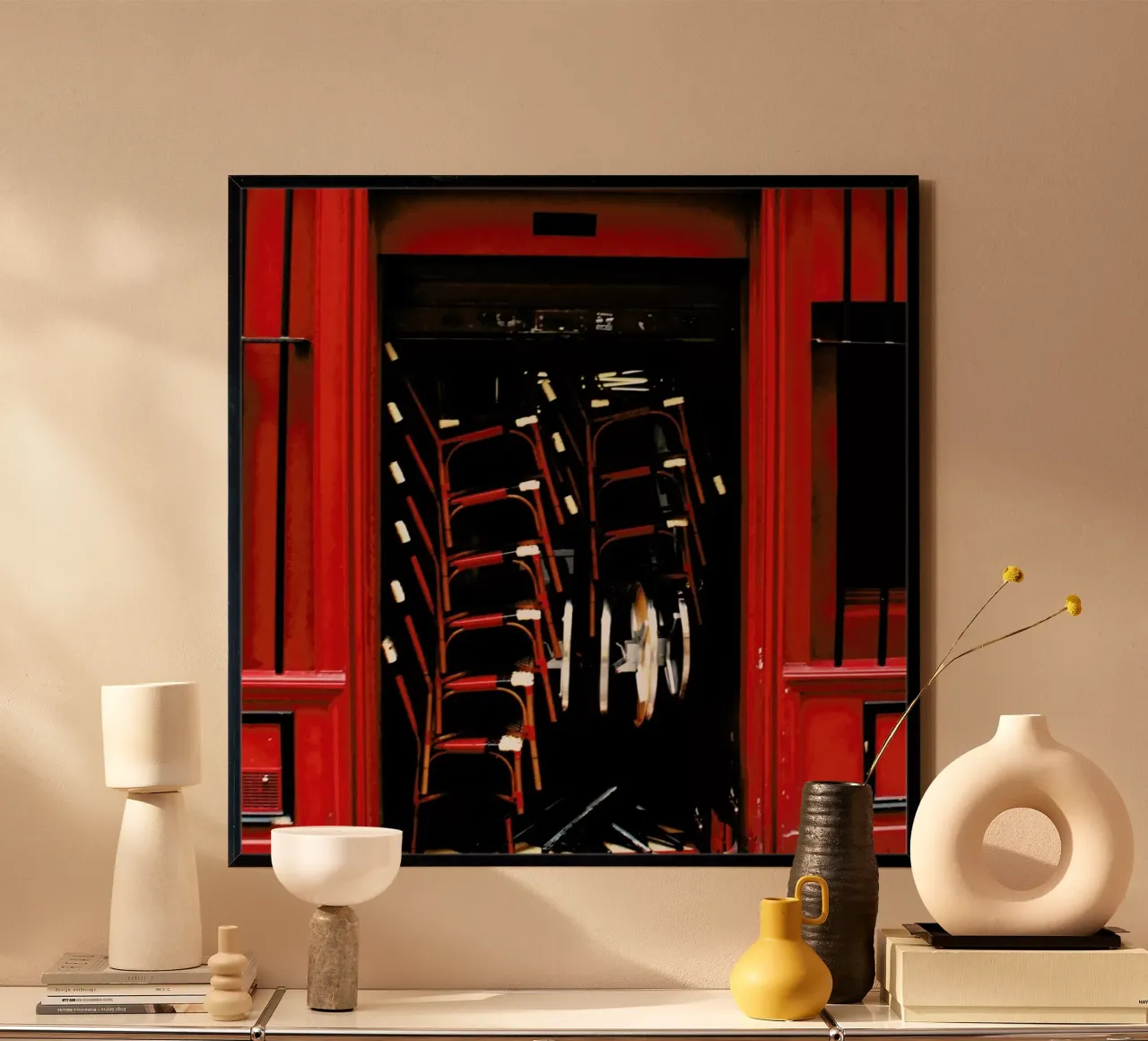 Quiet Chairs poster da Sophie Etchart