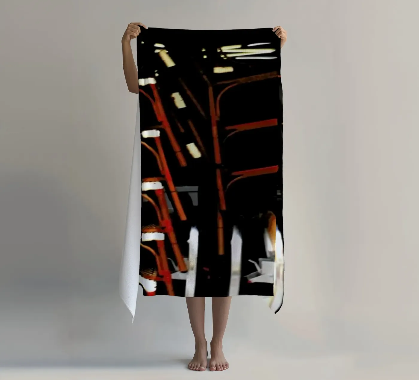 Quiet Chairs telo mare da Sophie Etchart