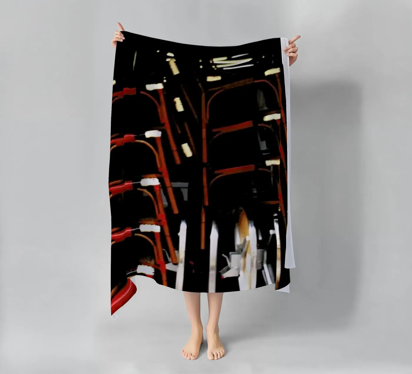 Quiet Chairs telo mare da Sophie Etchart