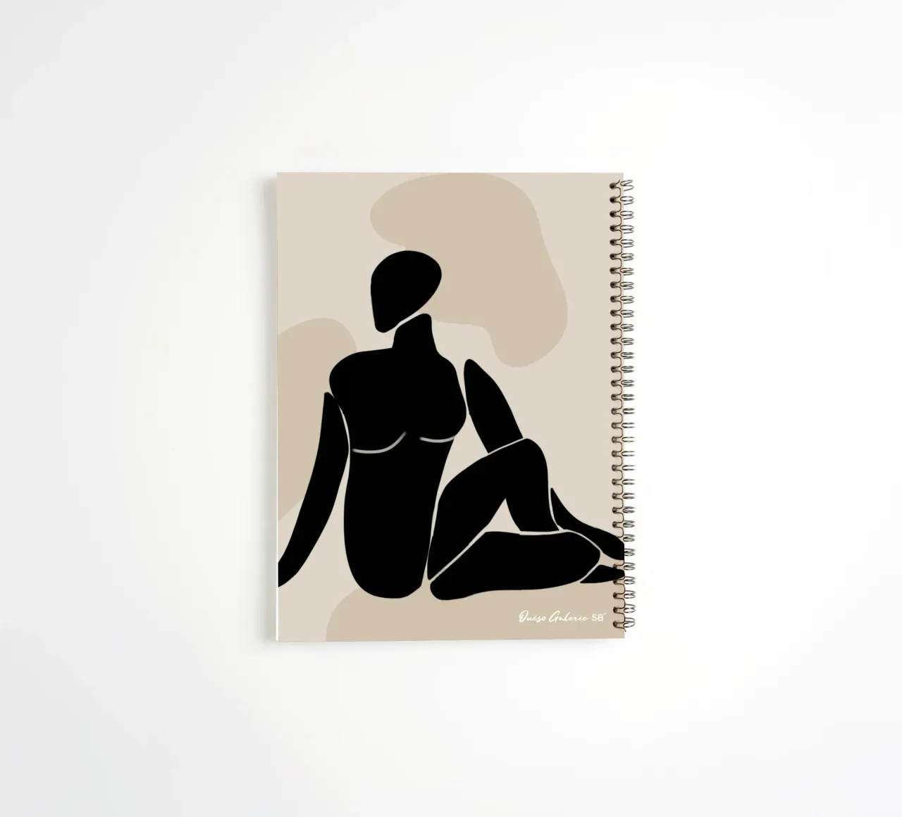Golden Breeze spiral notebook by Mike Leymi