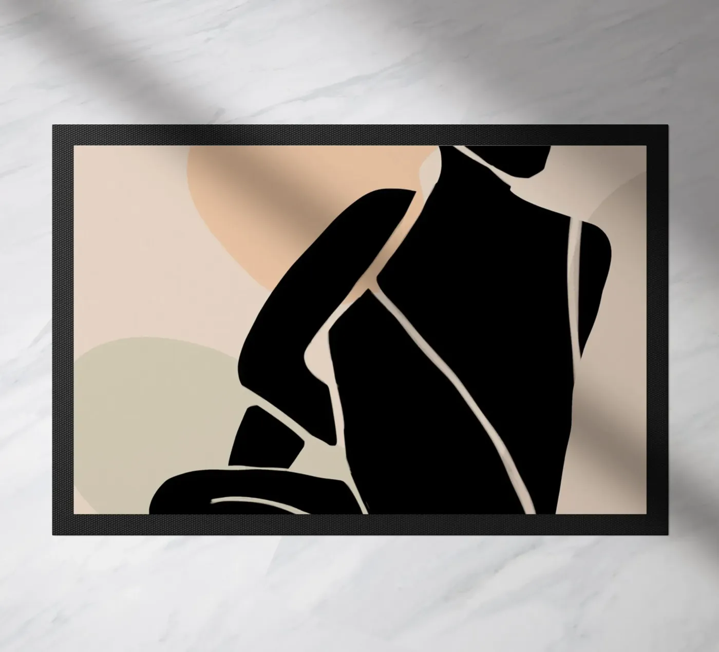 Dusky Whispers doormat by Mike Leymi