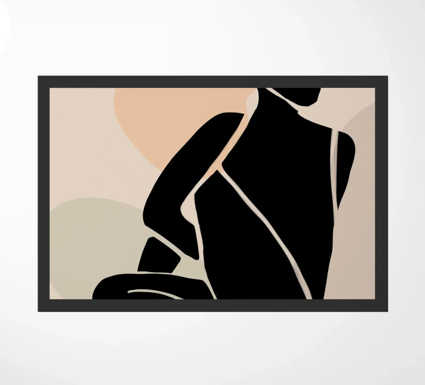 Dusky Whispers doormat by Mike Leymi