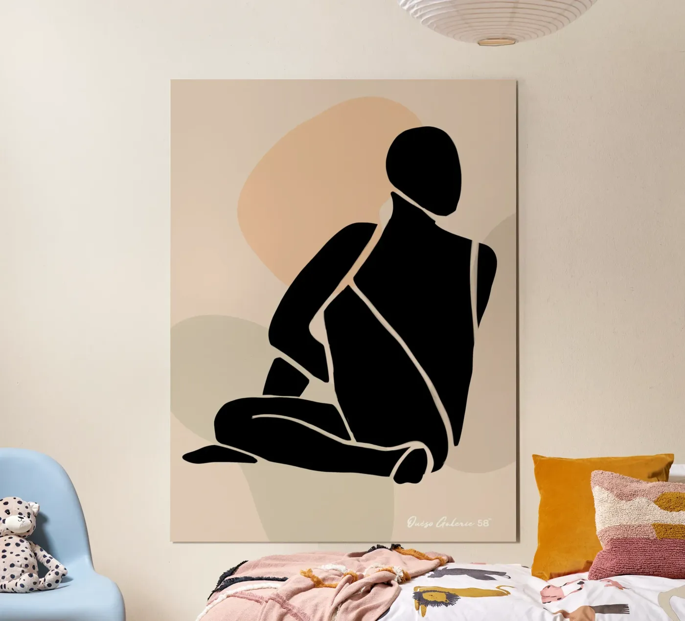 Dusky Whispers poster van Mike Leymi