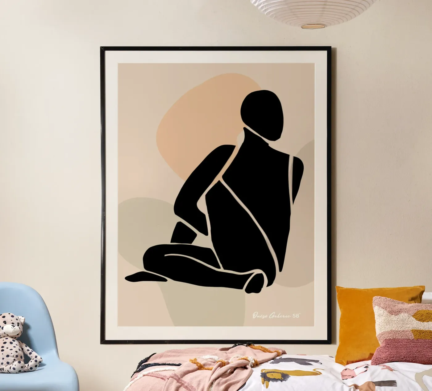 Dusky Whispers poster van Mike Leymi