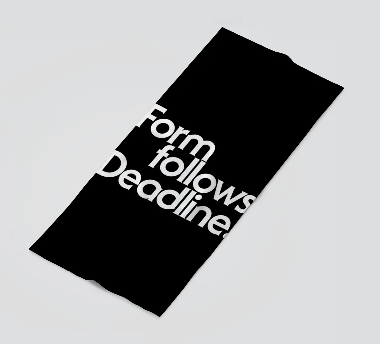 Deadline Black telo mare da Designliga Products GmbH & Co. KG