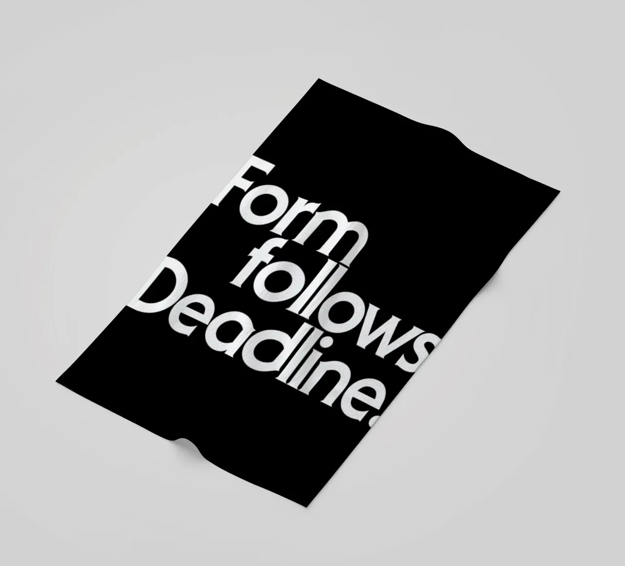 Deadline Black telo mare da Designliga Products GmbH & Co. KG