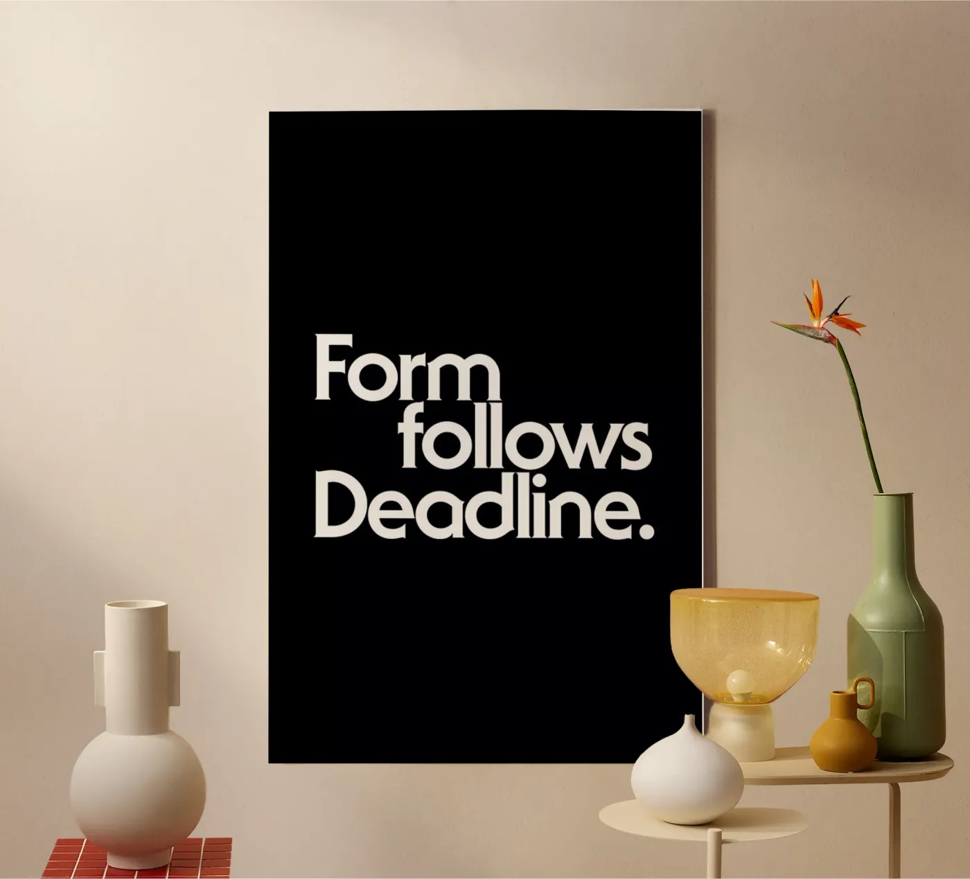 Deadline Black tela da Designliga Products GmbH & Co. KG