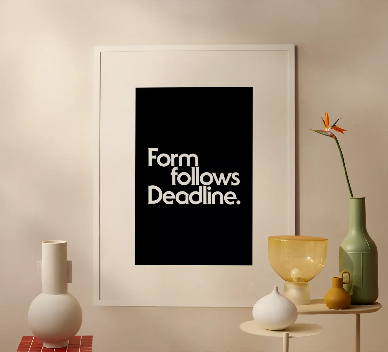 Deadline Black poster da Designliga Products GmbH & Co. KG