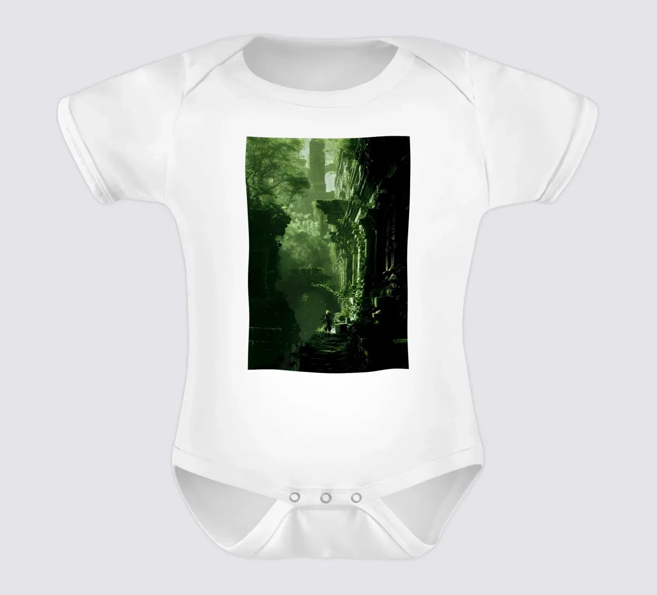 Ancient Ruins Exploration body neonato maniche corte da CreativeStudio