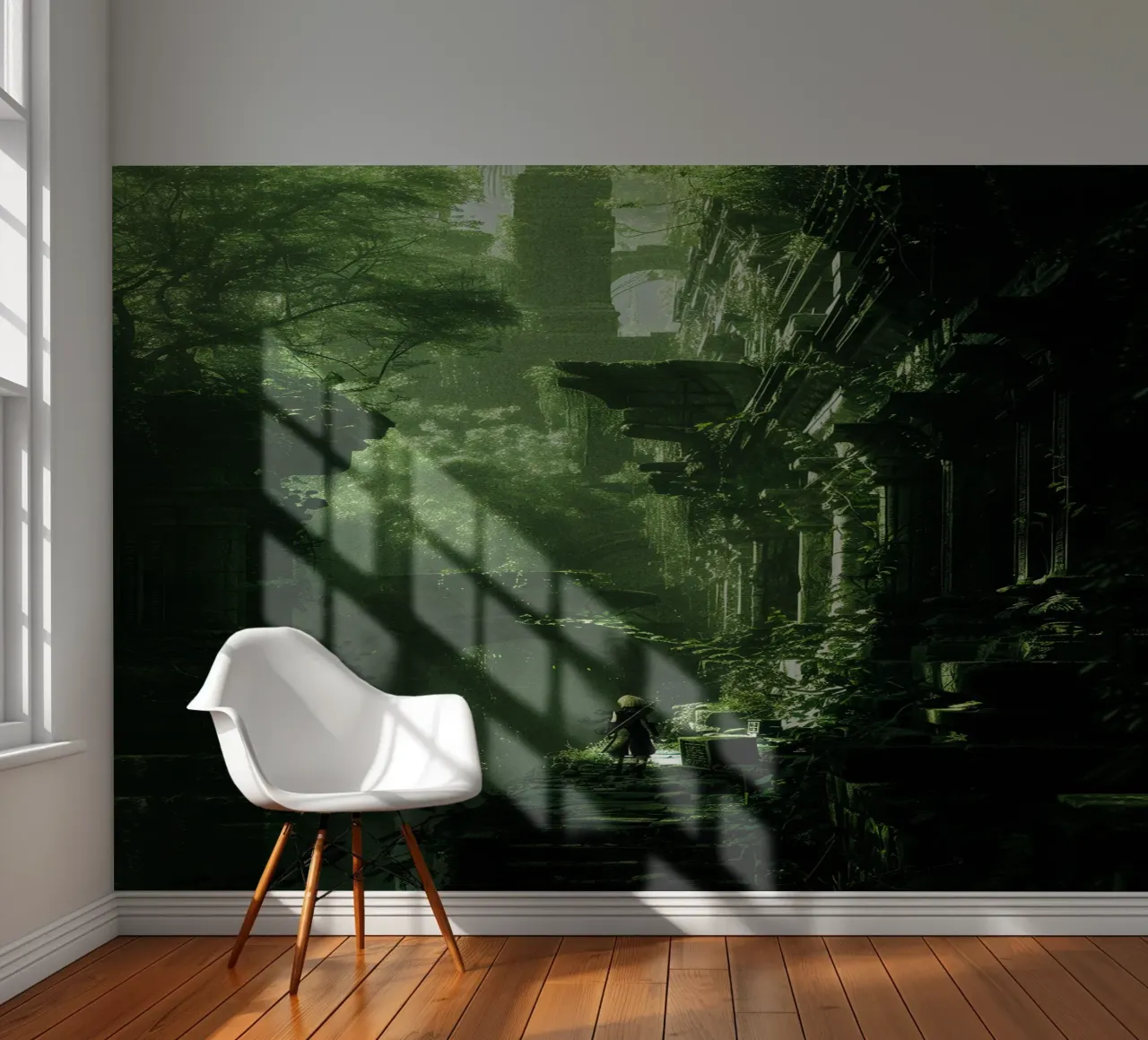 Ancient Ruins Exploration papier peint photo de CreativeStudio