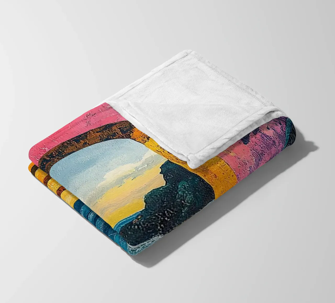 Matisse inspiriert Open Door coperta in pile da Nikis Art Studio