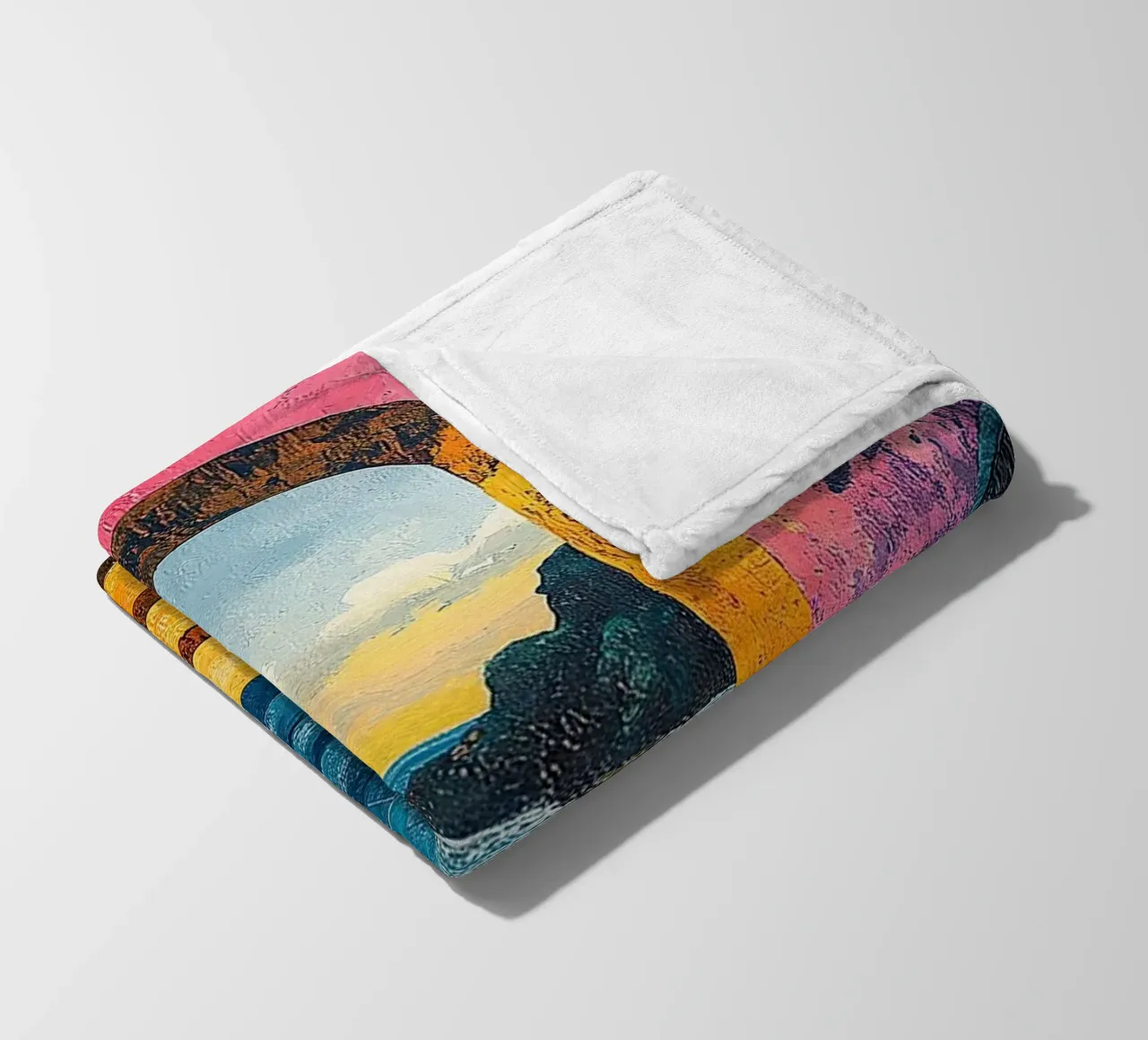 Matisse inspiriert Open Door coperta in pile da Nikis Art Studio