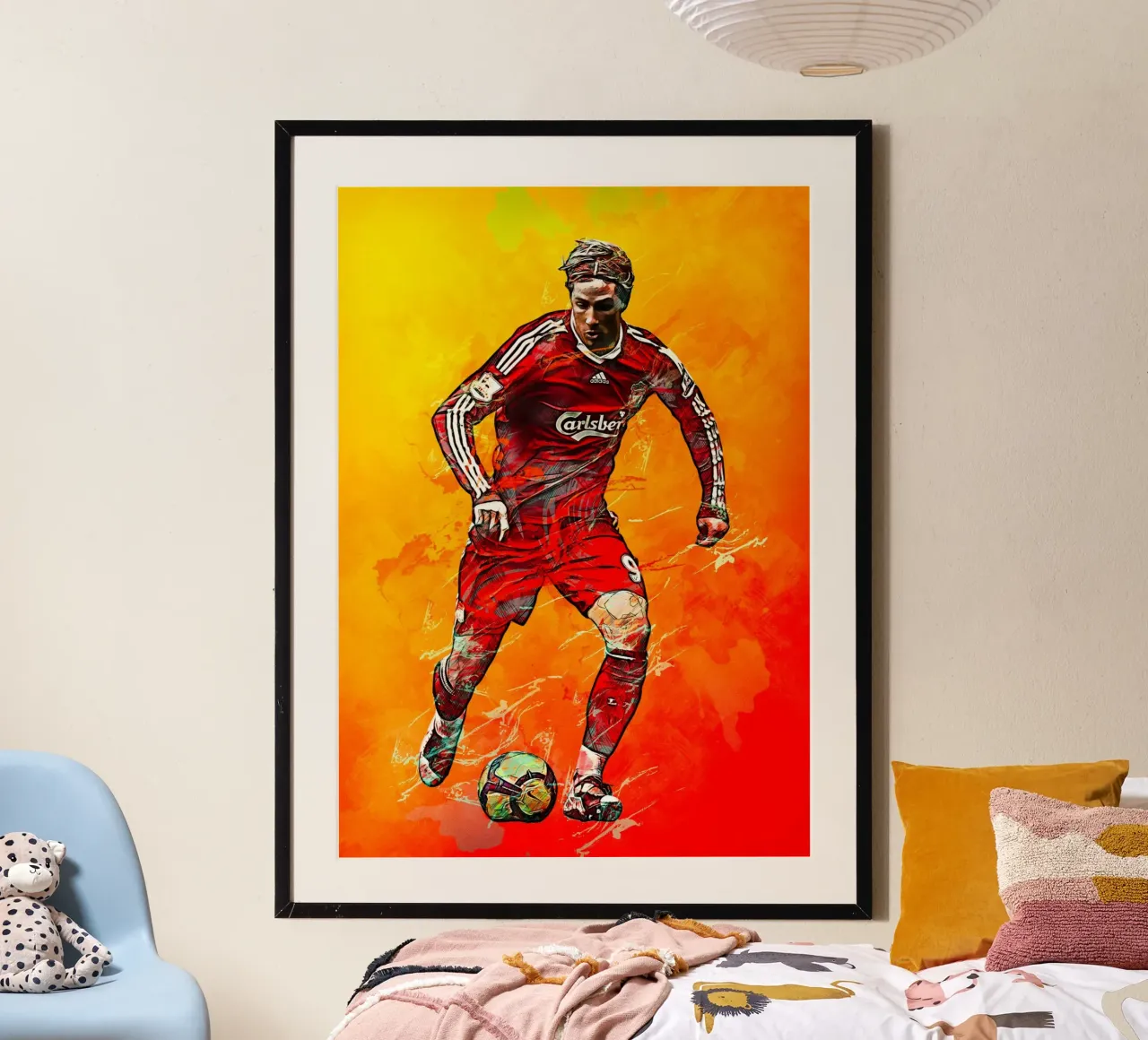 Fernando Torres carta hahnemühle da tenten