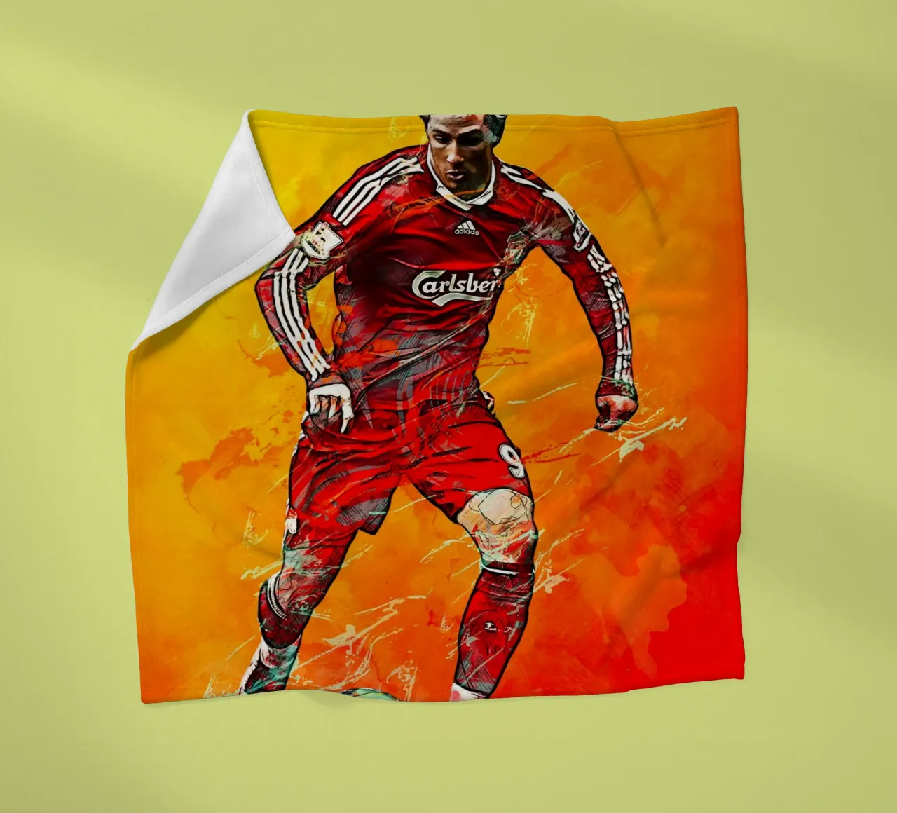 Fernando Torres coperta in pile da tenten