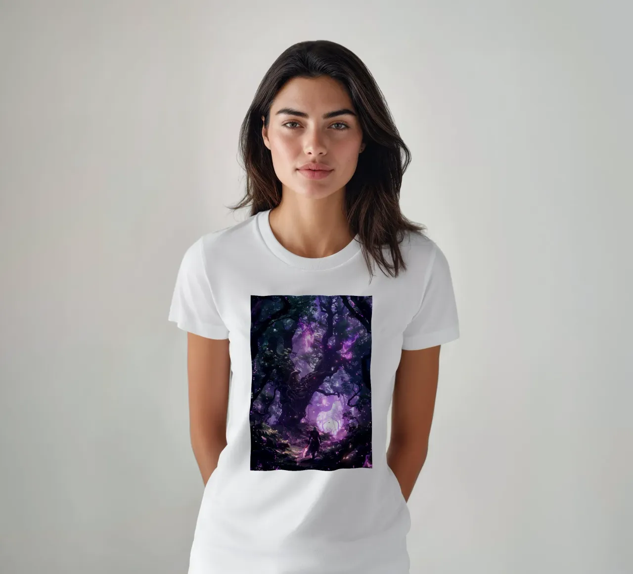 enchanted forest t-shirt da CreativeStudio