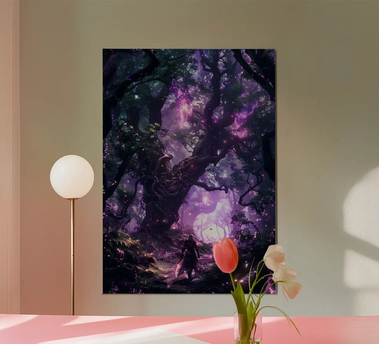 enchanted forest alluminio dibond da CreativeStudio
