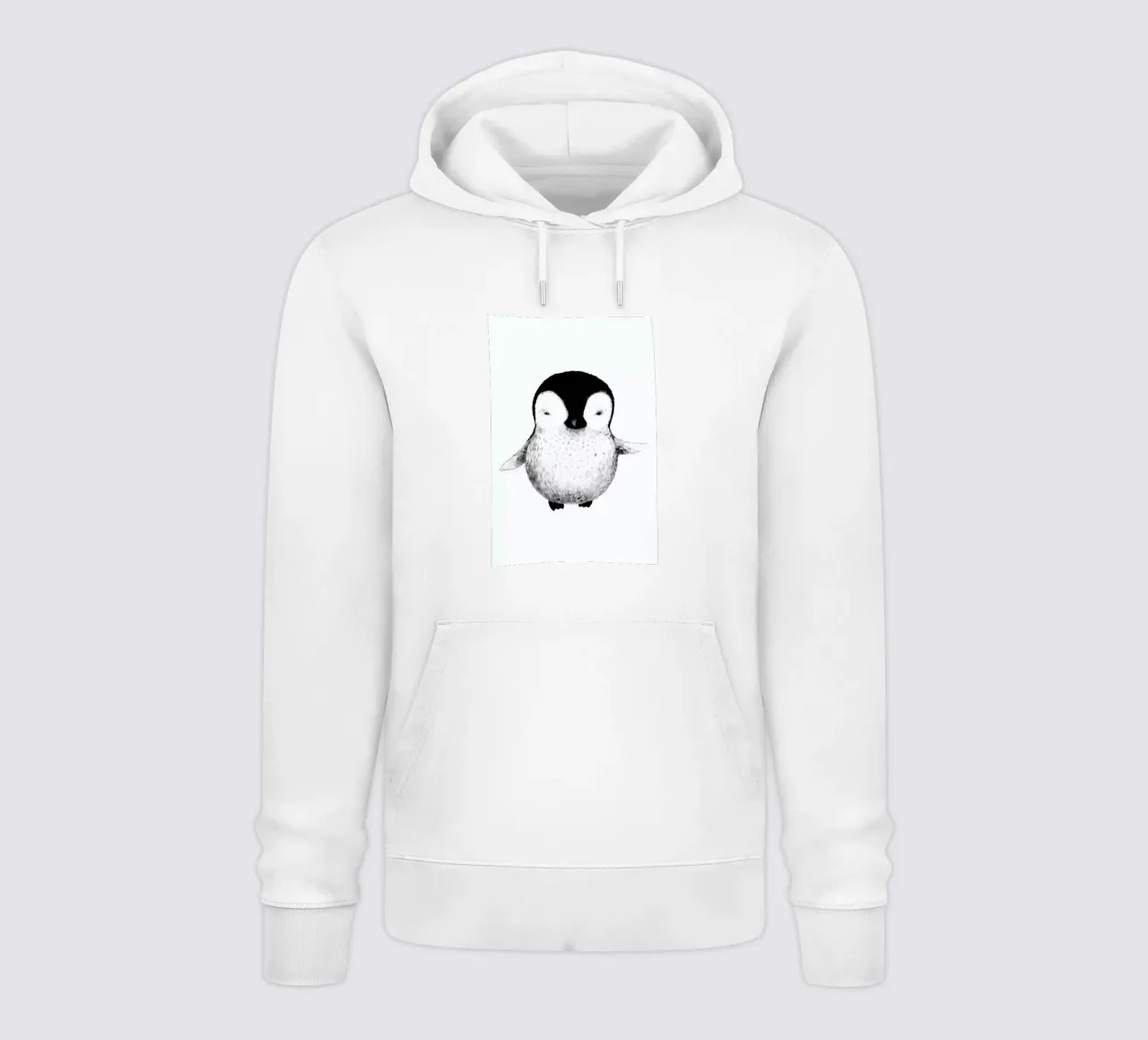 Penguin felpa con cappuccio da Tvinkla