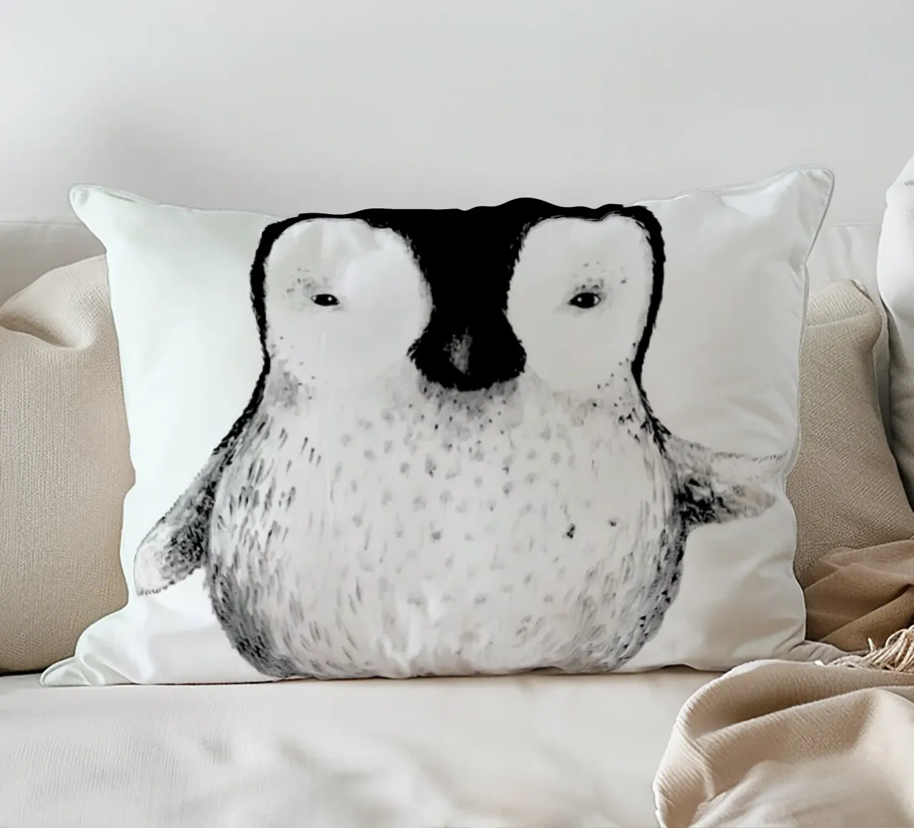 Penguin cuscino da Tvinkla
