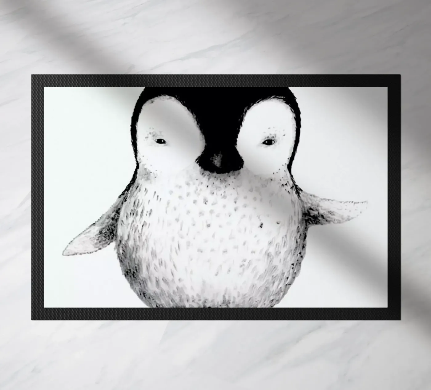 Penguin doormat by Tvinkla