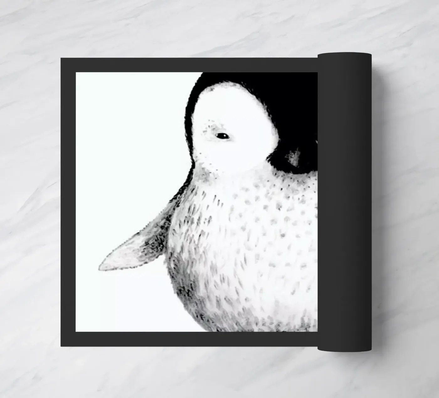 Penguin doormat by Tvinkla