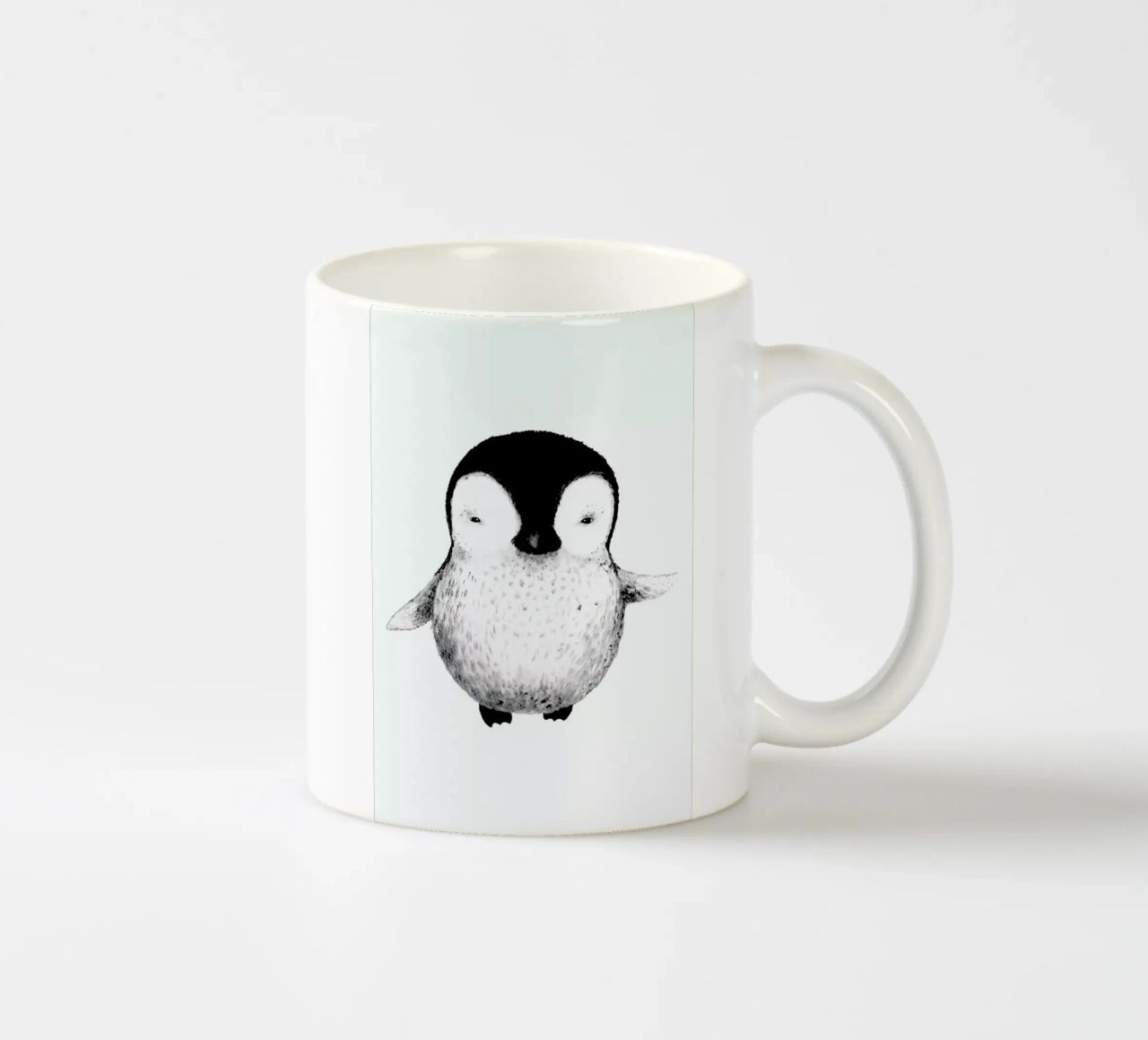 Penguin tazza in ceramica da Tvinkla