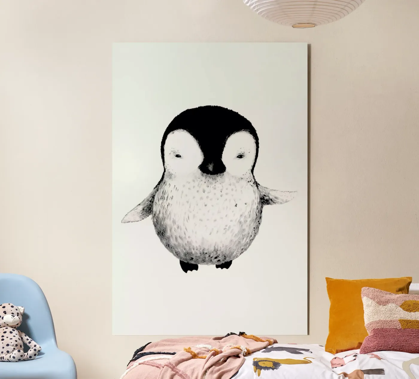 Penguin alluminio dibond da Tvinkla
