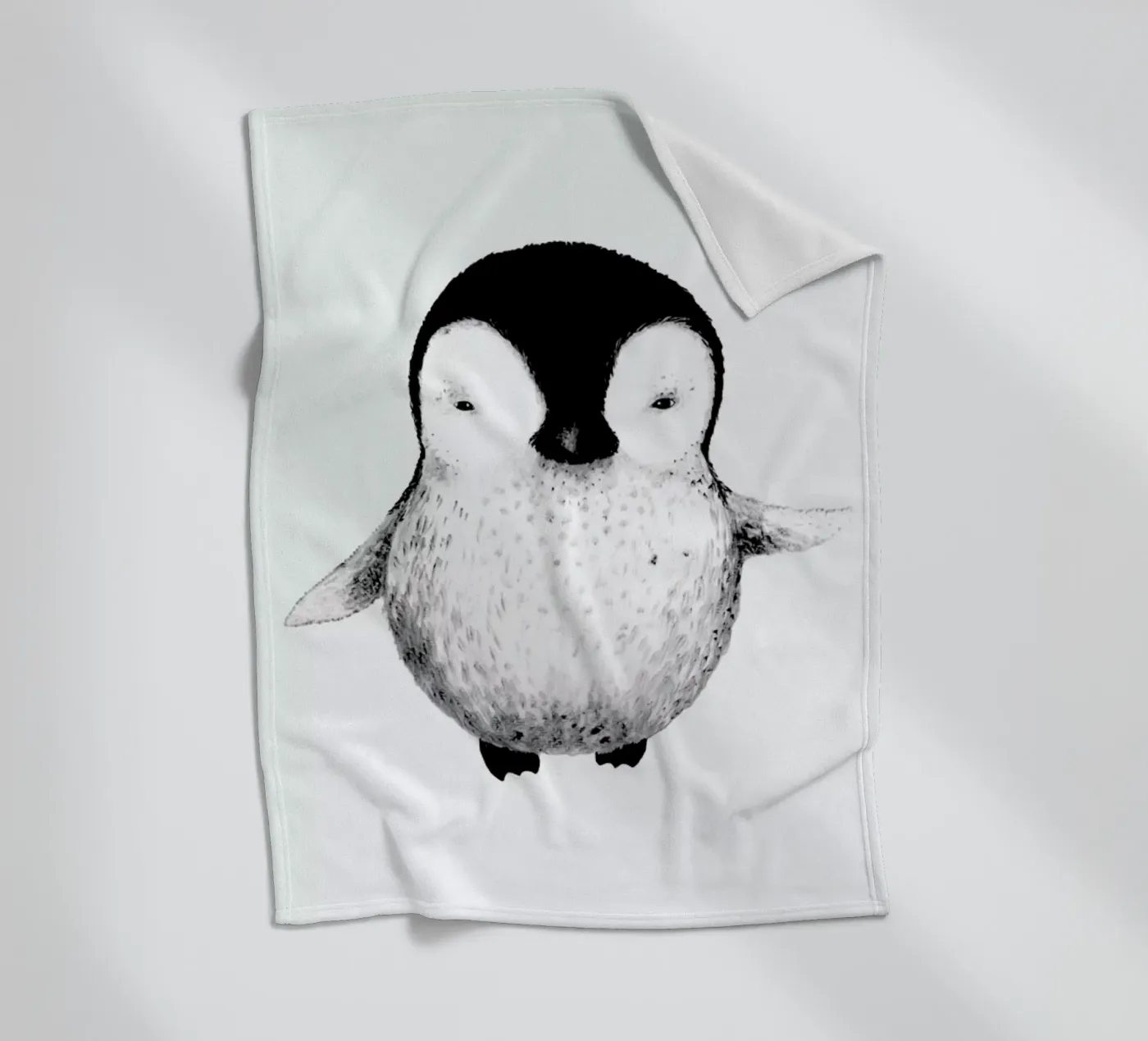 Penguin coperta in pile da Tvinkla