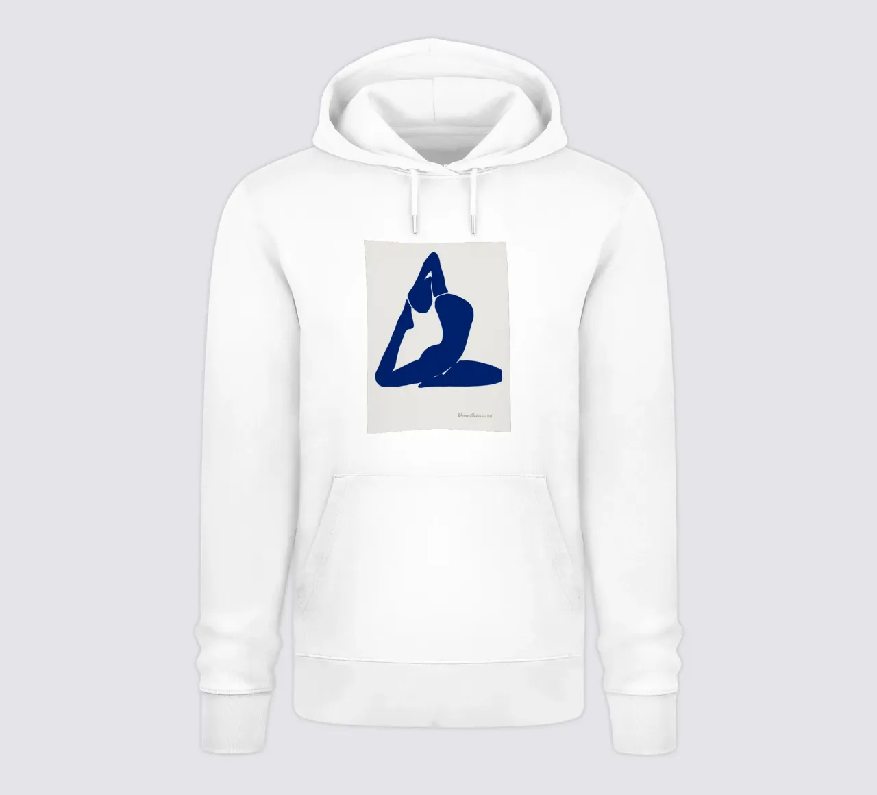 Hazy Tranquility Hoodie von Mike Leymi