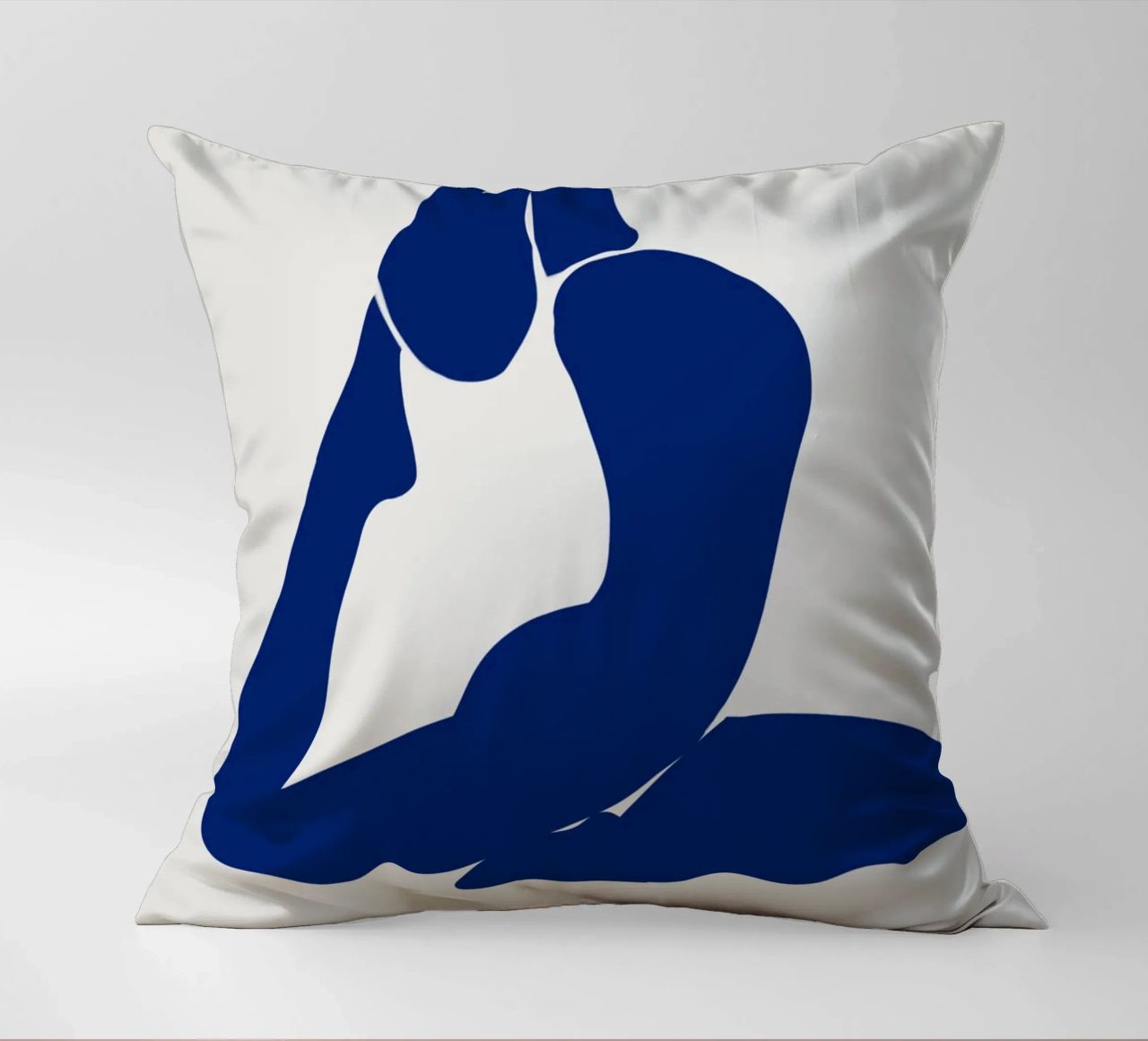 Hazy Tranquility decorative cushion by Mike Leymi