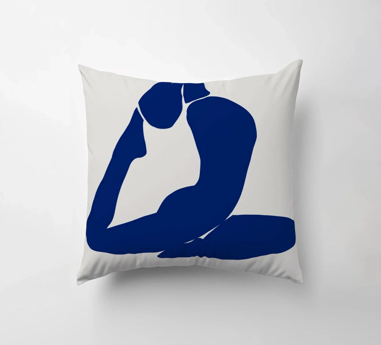 Hazy Tranquility decorative cushion by Mike Leymi
