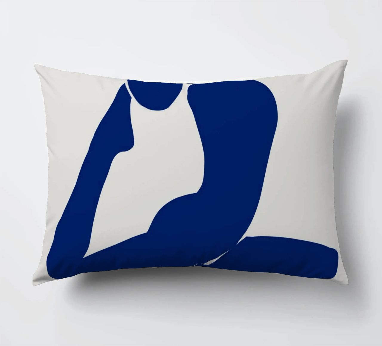 Hazy Tranquility decorative cushion by Mike Leymi