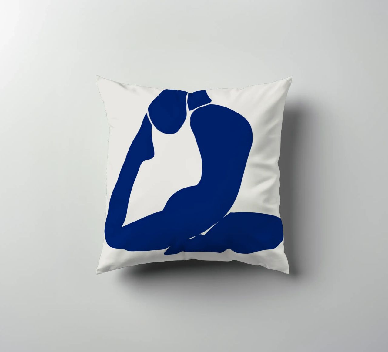 Hazy Tranquility decorative cushion by Mike Leymi