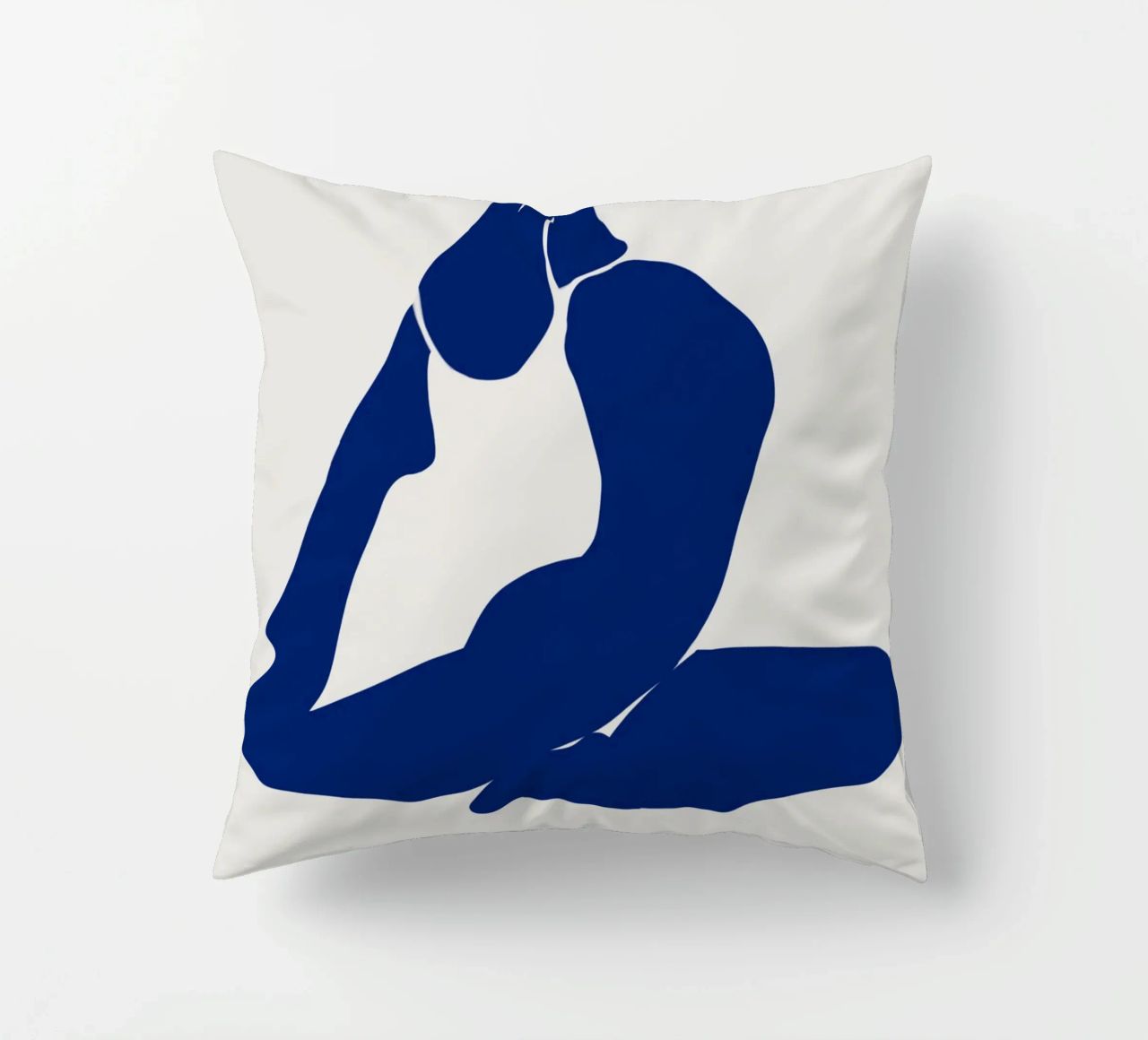 Hazy Tranquility decorative cushion by Mike Leymi