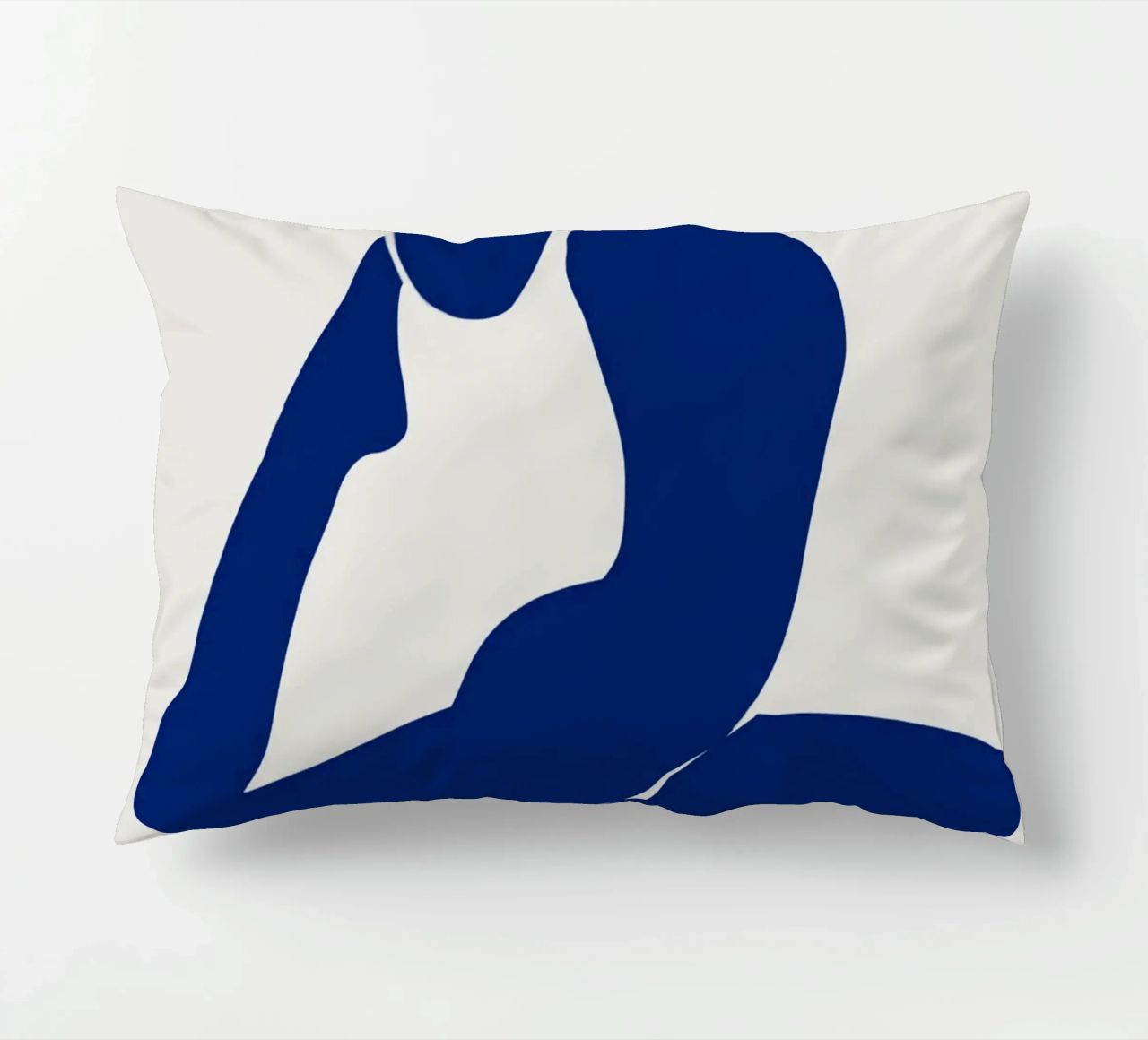 Hazy Tranquility decorative cushion by Mike Leymi