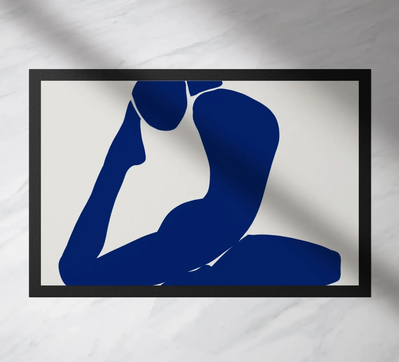 Hazy Tranquility Fußmatte von Mike Leymi