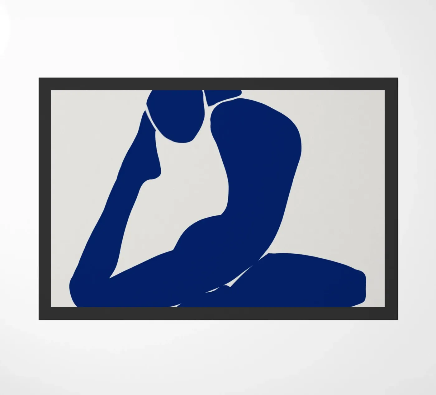 Hazy Tranquility Fußmatte von Mike Leymi