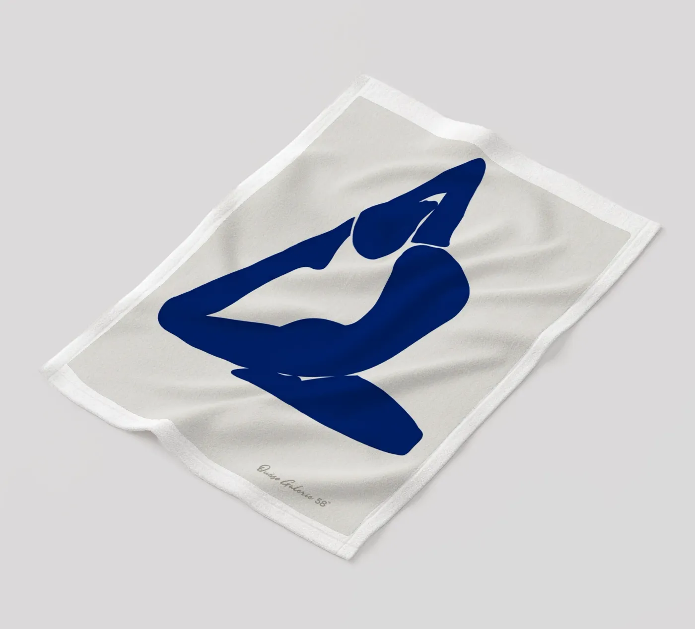 Hazy Tranquility fleece blanket by Mike Leymi
