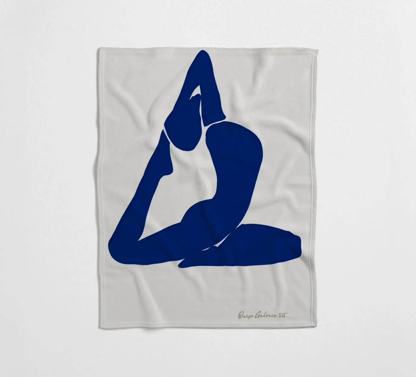 Hazy Tranquility fleece blanket by Mike Leymi