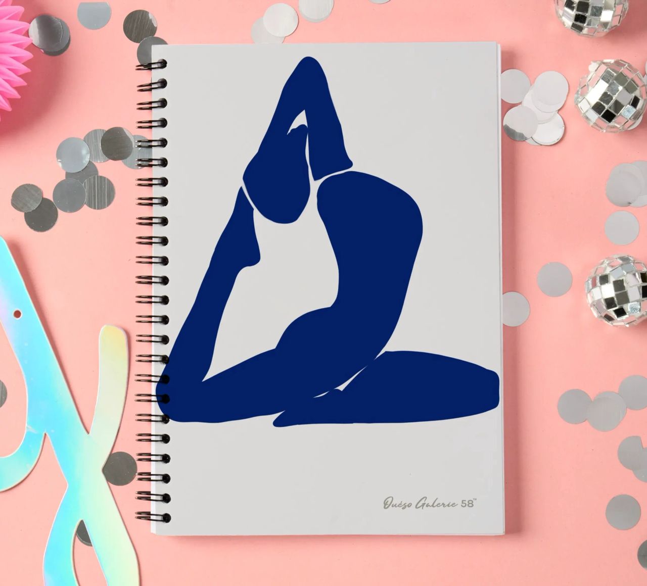 Hazy Tranquility spiral notebook by Mike Leymi