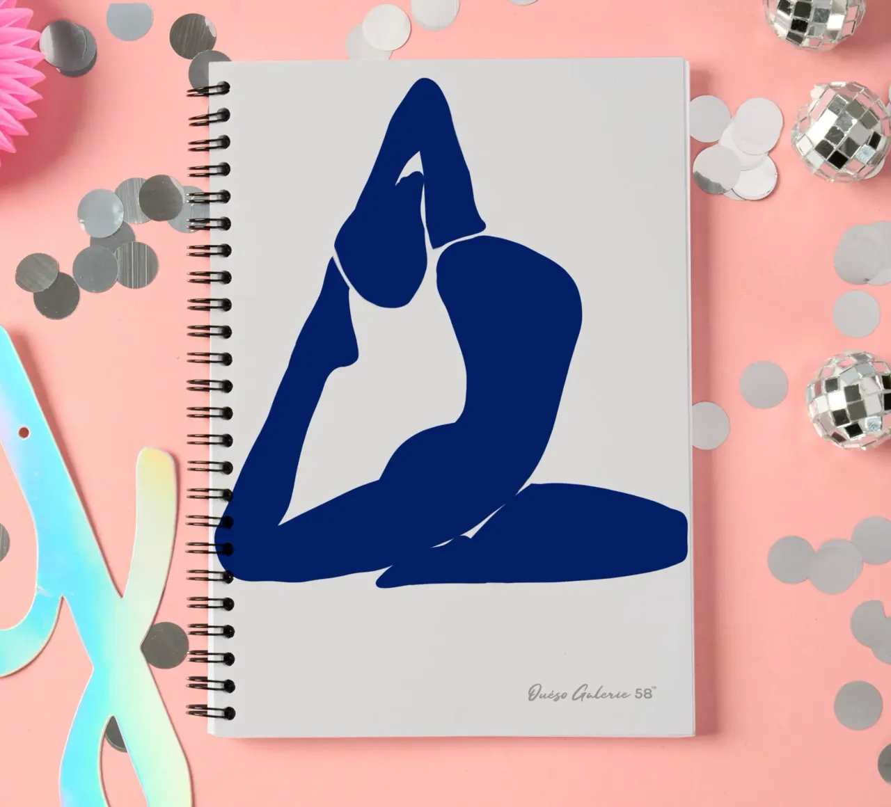 Hazy Tranquility Ringbuch von Mike Leymi