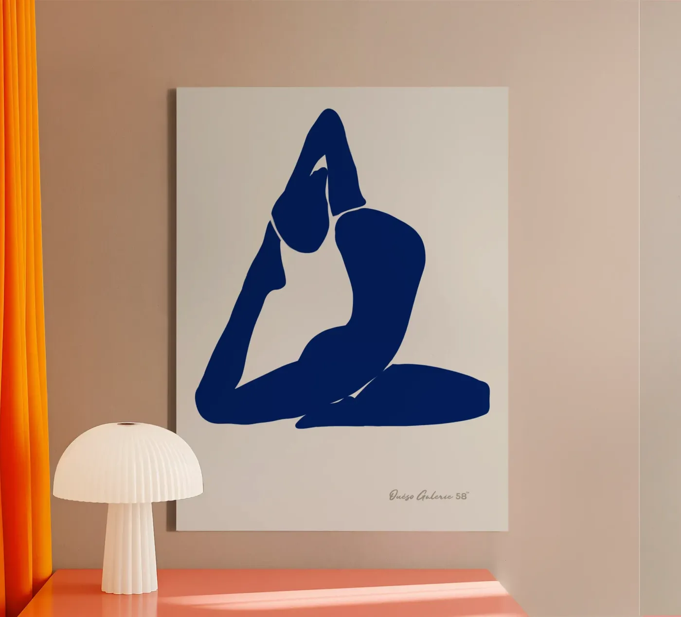 Hazy Tranquility tela da Mike Leymi