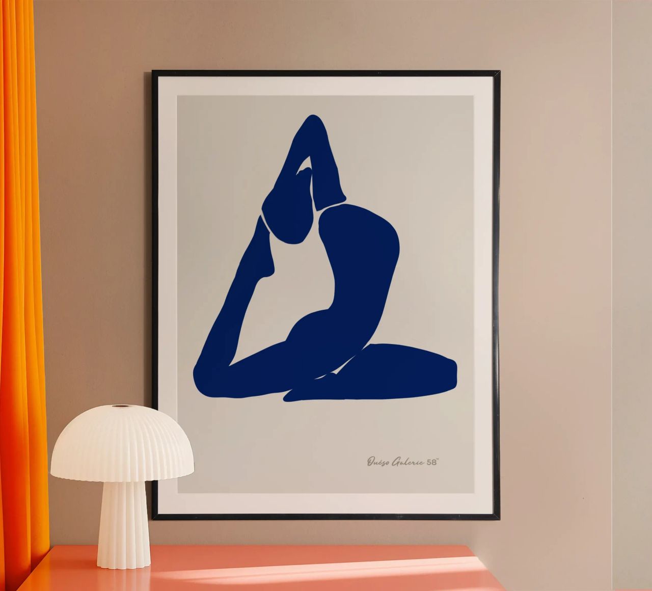 Hazy Tranquility Poster von Mike Leymi