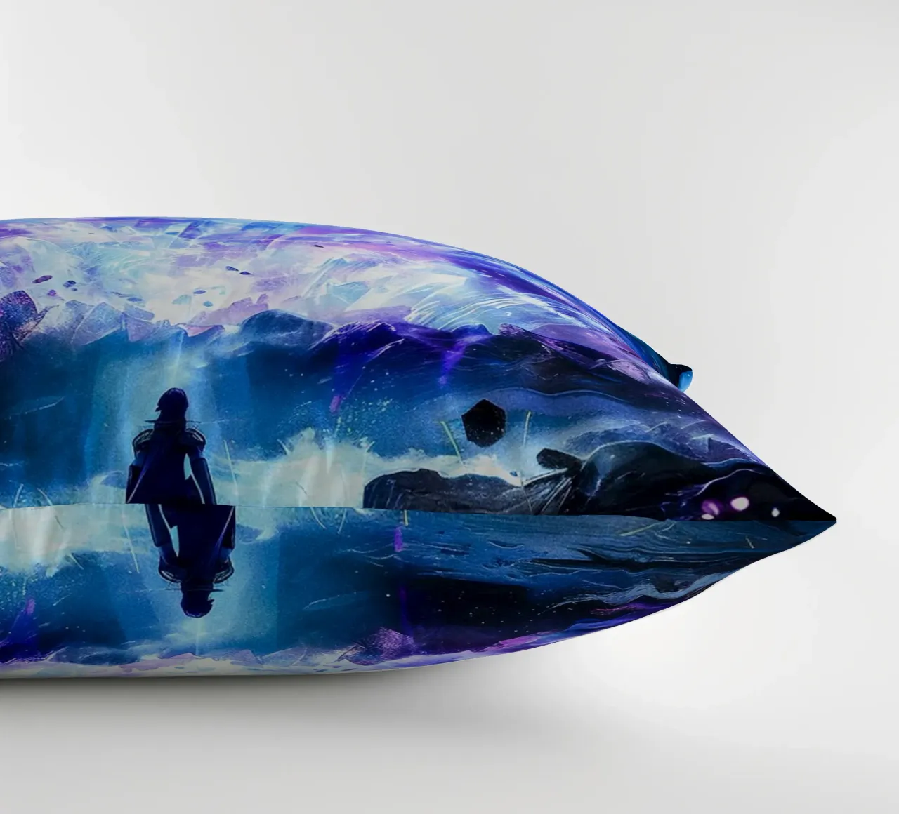 Ethereal Crystal Realm cuscino da CreativeStudio